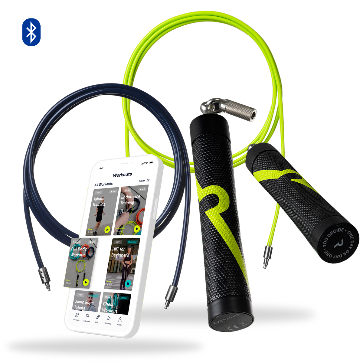Everjump gewichtetes Springseil-System mit Fitness-App